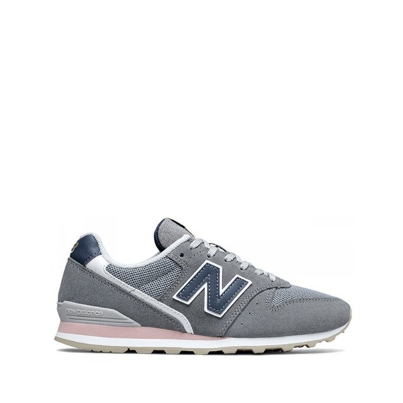 NWT Retired NB 996 Retro Running Shoe Sneaker Grey / Navy / Pink - Picture 2 of 16